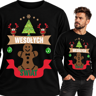 LONGSLEEVE ŚWIĄTECZNY  PIERNIK
